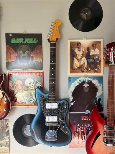 Fender American Professional ii Jazzmaster - Dark Night -Upgrades | Reverb UK