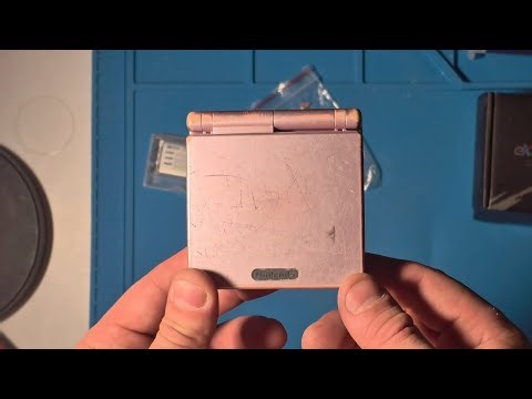 Modding a Game Boy Advance SP | My First GBA SP Mod