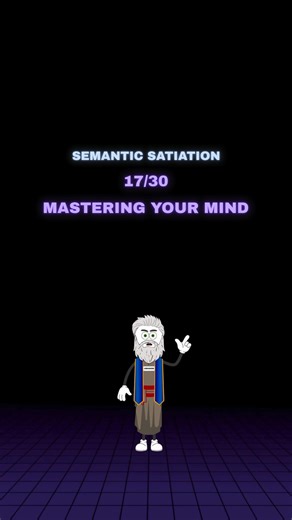 Library of Alexandria - Online Education on Instagram: "Day 17: How to Remove the Power of Insults “You’re fat. You’re stupid. You’re ugly.” Those words hurt, but only if they hit a real insecurity. They have power because your brain treats them as threats, not opinions. We’re going to remove that power completely. And it’s easier than you think. The mechanism is called semantic satiation. Your brain processes language through pattern–emotion links. Words hurt because the sound pattern is connec