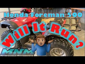 Common Issues - Service - Honda Foreman 500 EPS - oil change