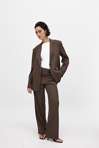 Basic Suit Pants Brown