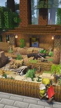 How to Build a Giant Anteater Enclosure! Zoo & Wildlife #minecraft #minecraftzoo #zoo #anteater