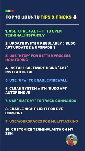 Ubuntu Tips & Tricks 🐧⚡ #aws #devops #linux