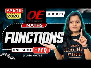 Class 11 Maths Functions Complete Chapter | EAPCET 2026 AP TS PYQ One Shot