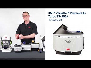 3M Versaflo PAPR With Integrated Hearing Communication Headsets