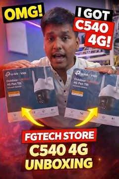 TP-Link C540 4G | Mini PZT IP camera | #shorts #tplink #ipcamera