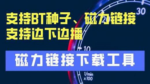 最新可用的磁力链接下载软件，支持BT种子、迅雷链接