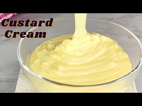 Beginners Vanilla Custard Cream recipe