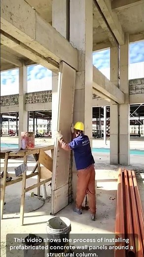 Setting Up Concrete Wall Panels 🏗️