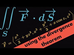 Multivariable Calculus | Divergence Theorem Example