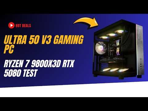Andromeda Insights Ultra 50 V3 Gaming PC Review | Ryzen 7 9800X3D RTX 5080 Test