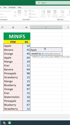 🎓 Excel Hack Alert! 🎓 📊 Learn the MINIFS Function in Excel! 📊 Hey Excel enthusiasts! 🌟 Today, we're diving into the powerful MINIFS function. If you want to find the minimum value in your data based on specific criteria, this function is your new best friend! 🥳 #Excel #ExcelTips #ExcelTutorial #MINIFS #MicrosoftExcel #DataAnalysis #Spreadsheet #ExcelForBeginners #ExcelFunctions #LearnExcel #ExcelHacks #TechTips #Productivity #DataSkills #YouTubeTutorial #mrexceltamil | Mr Excel Tamil