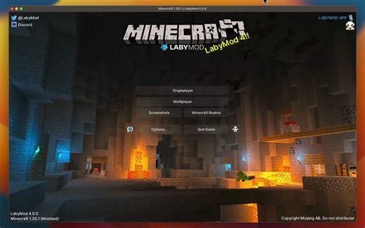 [LabyMod 4][4K60帧]全新的LabyMod 4与动态背景,即将发布！