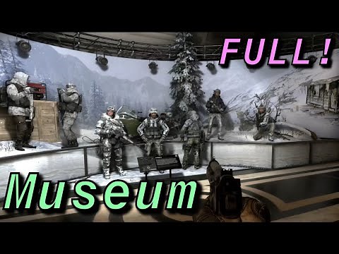 Modern Warfare 2 Remastered Museum FULL Walkthrough and Exploring!