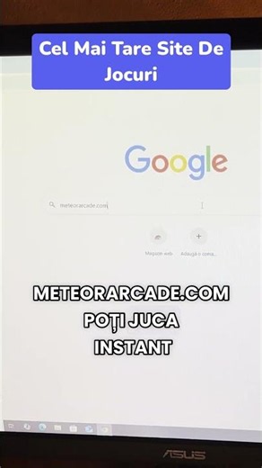 🔥 Joacă acum cele mai tari jocuri direct pe internet, gratuit! 👉 meteorarcade.com #jocuri #gaming