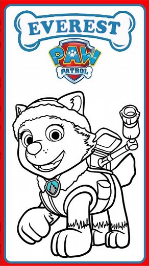 Paw Patrol Drawing Easy Step by Step 🐾 Drawing Paw Patrol Everest