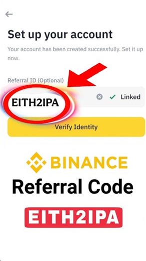 Binance Referral Code 2026 || How to create account on Binance and use Binance Referral ID
