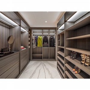 [Hot Item] Armario a medida moderno y de alta gama con puerta corredera