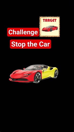 Whoever stop the Car shown in this picture please like and subscribe #challenge