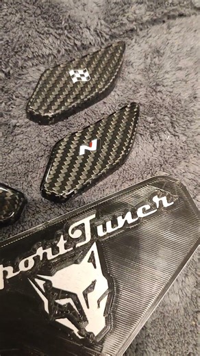 Hyundai I30N Carbon Buttons steering wheel - Import Tuner Exclusive