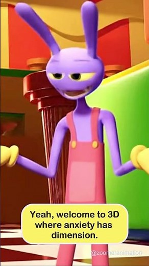 #animation: "Why are we in 3D?!" #jax #pomni #tadc