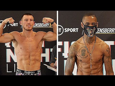 Liam Williams vs Andrew Robinson FULL WEIGH-IN | BT Sport Boxing