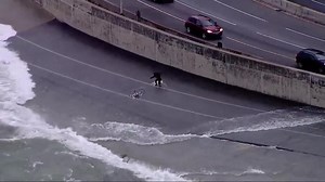 'Alexa: please visualise the priorities of US transport planners.' Yes, that is actually a bike path! Yes, those are actually 8 lanes for car drivers! | Urban Cycling Institute