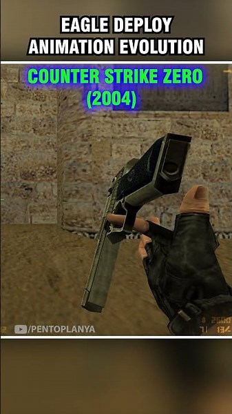 CS 2 NEW DESERT EAGLE ANIMATON VS OLD | Counter Strike (1999-2025) Eagle Evolution