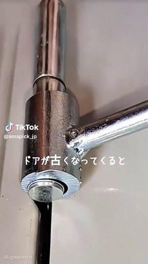 ドアの重さ解消！蝶番調整レンチ