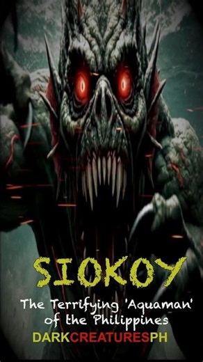 Siokoy: The Terrifying 'Aquaman' of the Philippines #SeaMonster #UrbanLegends #realAquaman