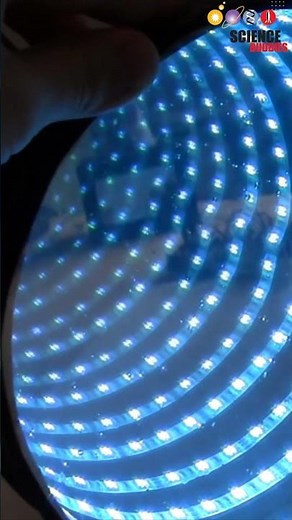 Infinity mirror illusion (instructions at www.sciencebuddies.org) #stem #arduino