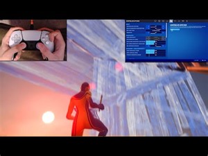 PS5 Controller Handcam (Claw) + BEST Controller Fortnite Settings/Sensitivity - Season 7 Settings