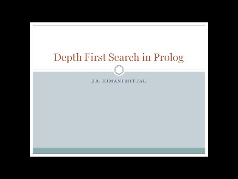 depth first search in prolog
