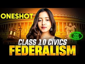 CLASS 10 - FEDERALISM FULL CHAPTER | SHUBHAM PATHAK | BOARD EXAMS 2026 #sst #civics #socialscience