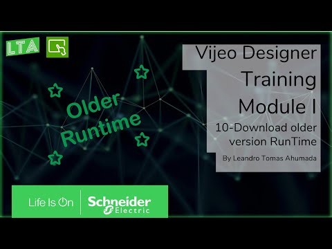 Vijeo Designer Training - M1.10 You are trying to download an older version of Runtime on the target