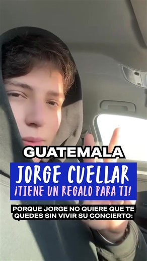 Jorge celebra el Día del Cariño en Guatemala con regalos