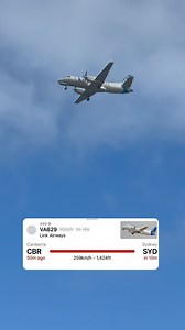 Link Airways Saab 340 from Canberra to Sydney!! Landing at Sydney Airport… #canberra #sydney #linkairways #flight #landing #planes #planefinderapp #planespotter #planespotting #aviation #avgeek #aviator #fyp #reels #spotlights #caught #camera #photography #videogram #insta #travel #vibes | Water.Sounds.Aviation