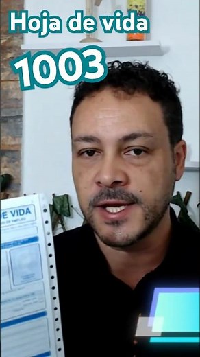 Como llenar una hoja de vida MINERVA 1003 #hojadevida #1003 #curriculum