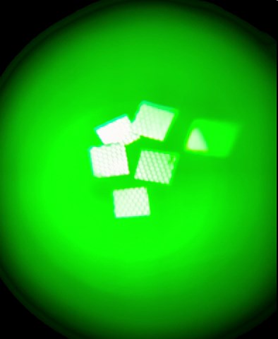 3 Pack Tactical Infrared Ir Reflective Square Adhesive Square Sticker - 1 Inch X 1 Inch