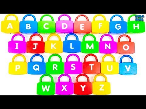 Learn Alphabet with locks|abcdefghijklmnopqrstuvwxyz |Learning A To Z Alphabets For Kids