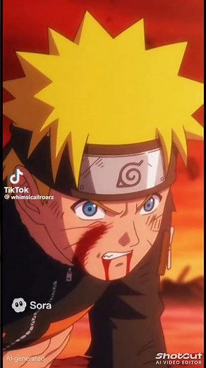 Goku SSJ4 from Dragon Ball Daima Humiliates Naruto 😱🔥 | Sora 2