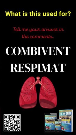 Top 200 Drugs: Combivent Respimat & its Uses, Benefits & Details! #shorts