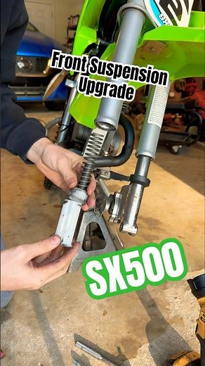 Razor SX500 Front Suspension Upgrade