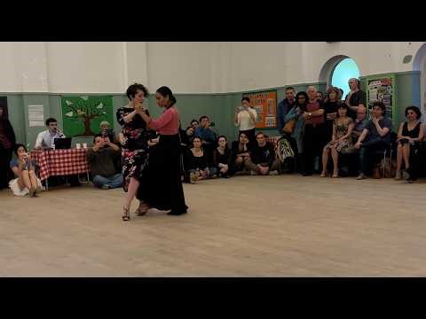 Corina Herrera & Ines Muzzopappa (tango) – at London's Tango Garden milonga
