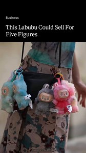 Special edition Labubu dolls are selling for tens of thousands on the secondary market, and one expert says she thinks they’ll hold their value. http://on.forbes.com/6187fBsat | Forbes