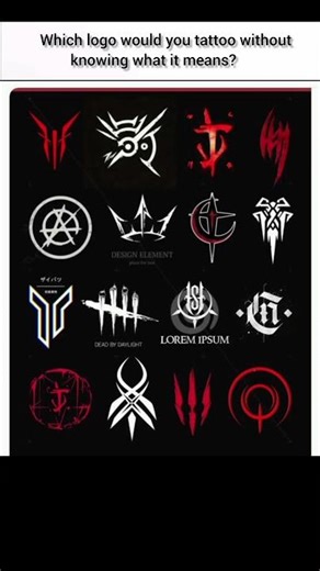 Would you actually get this tattoo? #tattoo #logos
