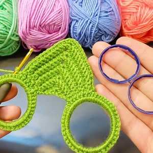 Perfect Eye-catching crochet, key chain, mini bag making, let's do it together #crochet # knitting | El Sanatları ve Hobi