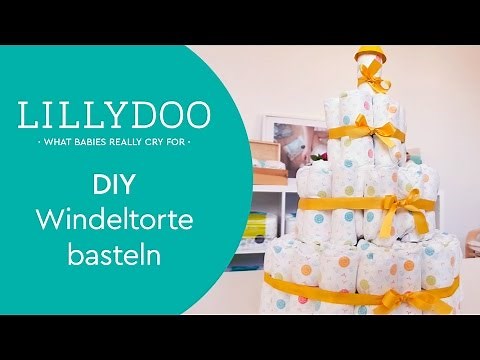 So bastelst Du eine Windeltorte | DIY Ideen von LILLYDOO