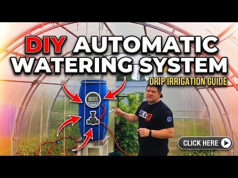 Installing an automatic irrigation system yourself!