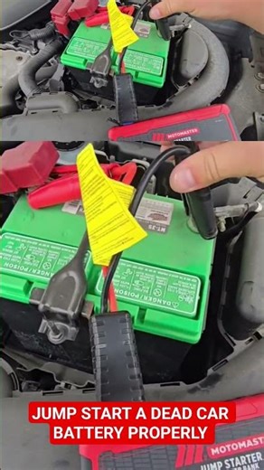 HOW TO JUMP START YOUR DEAD VEHICLE BATTERY/DO IT SAFELY#automobile #mechanic #diy